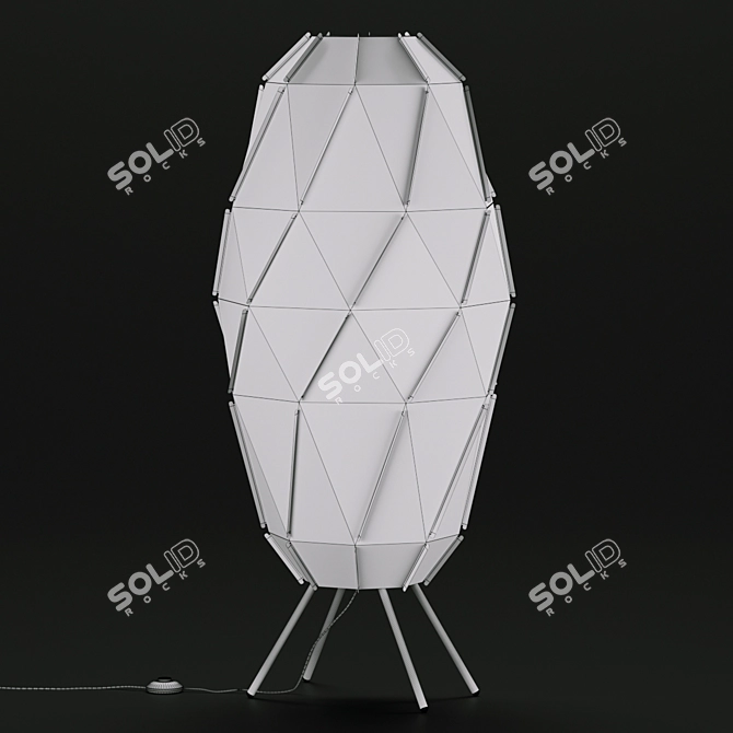 Cozy Ambiance with IKEA SJOPENNA Floor Lamp 3D model image 5