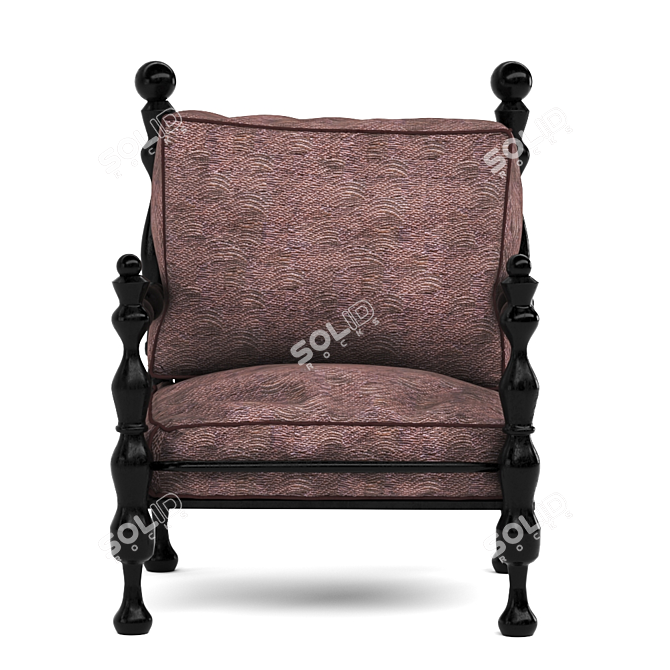 Modern Mesh Chair - 2015 Design 3D model image 2