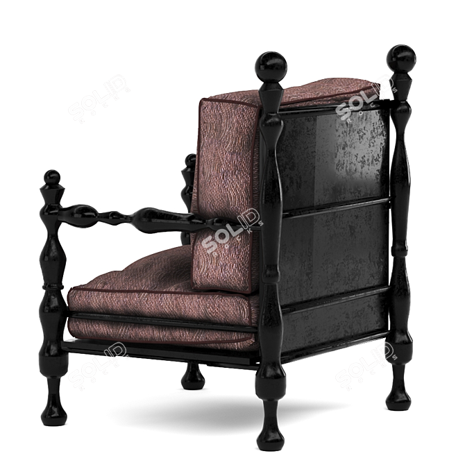 Modern Mesh Chair - 2015 Design 3D model image 3