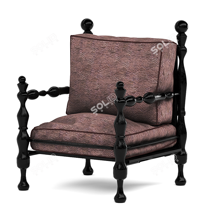 Modern Mesh Chair - 2015 Design 3D model image 4