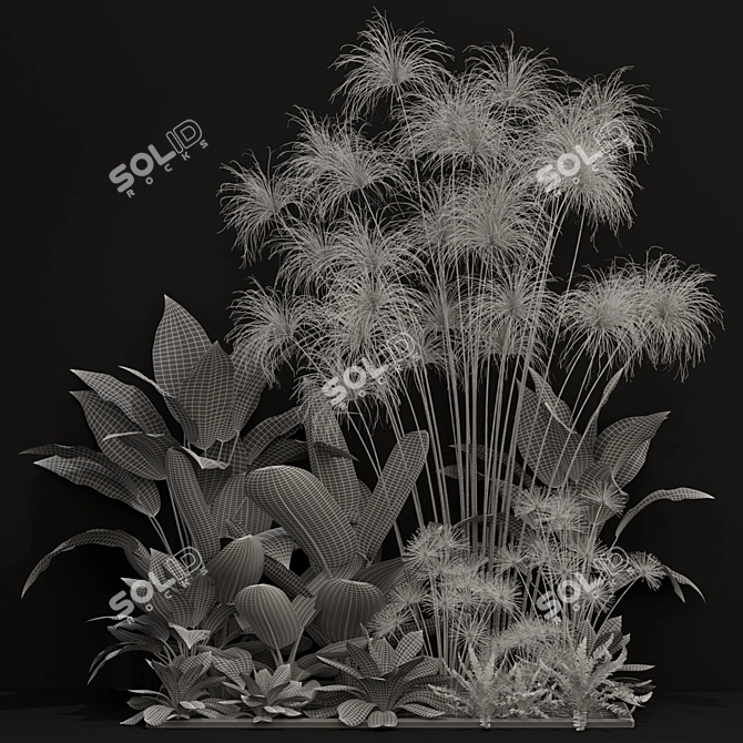Exquisite Plant Assortment 241 3D model image 2