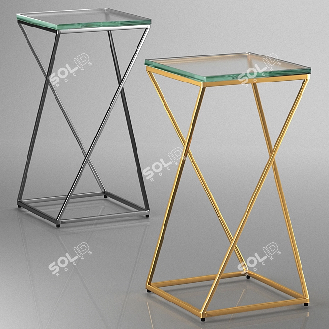 Mercurio 2013: Stylish Millimeter Side Table 3D model image 2