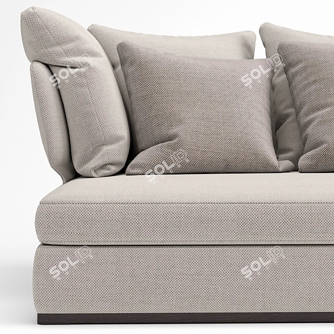  Stylish B&B Italia Sofa 3D model image 5