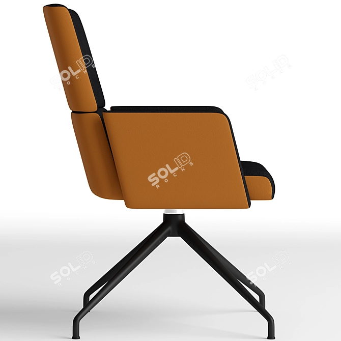 De Sede DS-414 Swivel Chair 3D model image 3
