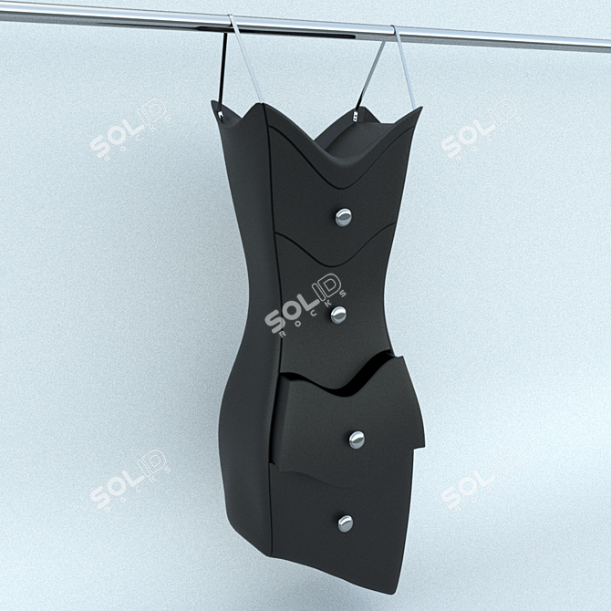 Fashionista Wardrobe 3D model image 1