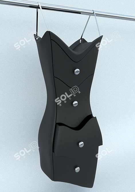 Fashionista Wardrobe 3D model image 2