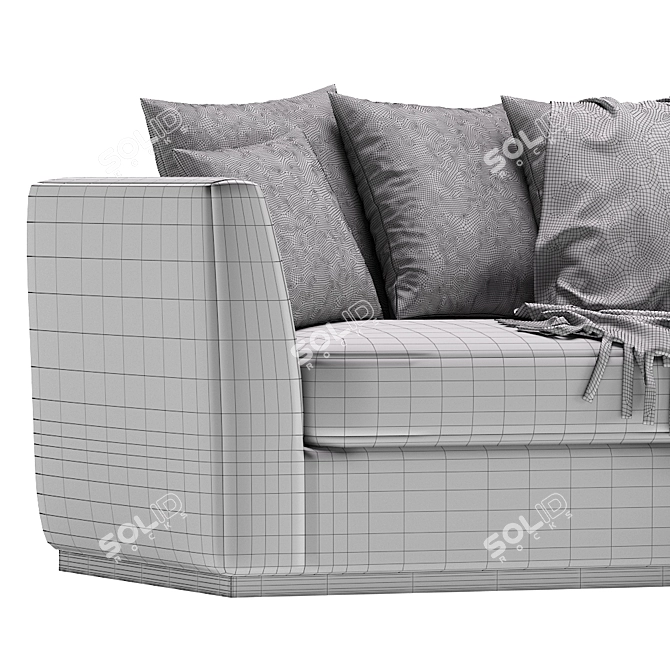 Contemporary Taylor Sofa by Eichholtz 3D model image 3