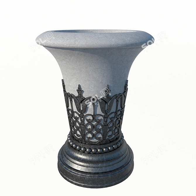 Park Urn 3D model image 1