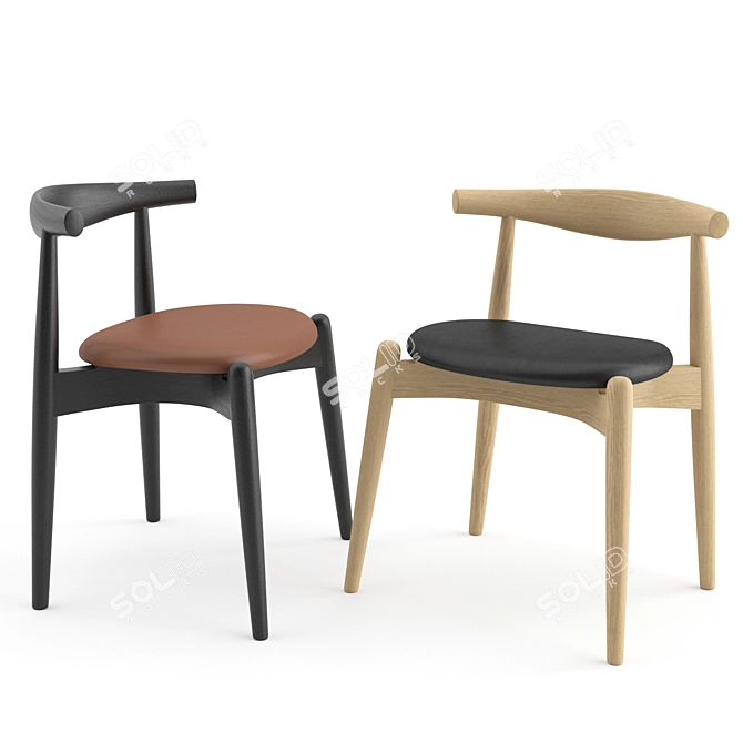 Carl Hansen & Søn's Chair Collection: Danish Design Classics 3D model image 3