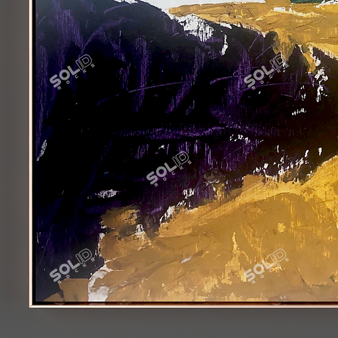  Modern Abstract Painting Collection 3D model image 3