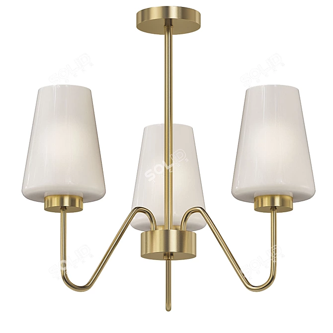 Elegant Lumion Olivia Ceiling Light 3D model image 1