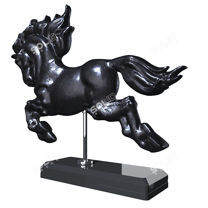 Elegant Horse Decor for Stylish Homes 3D model image 3