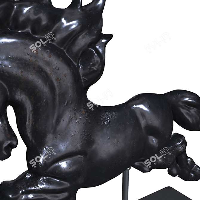 Elegant Horse Decor for Stylish Homes 3D model image 4