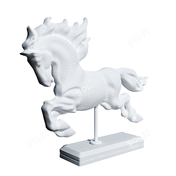 Elegant Horse Decor for Stylish Homes 3D model image 5