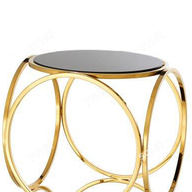 Alister Side Table: Sleek and Modern 3D model image 5