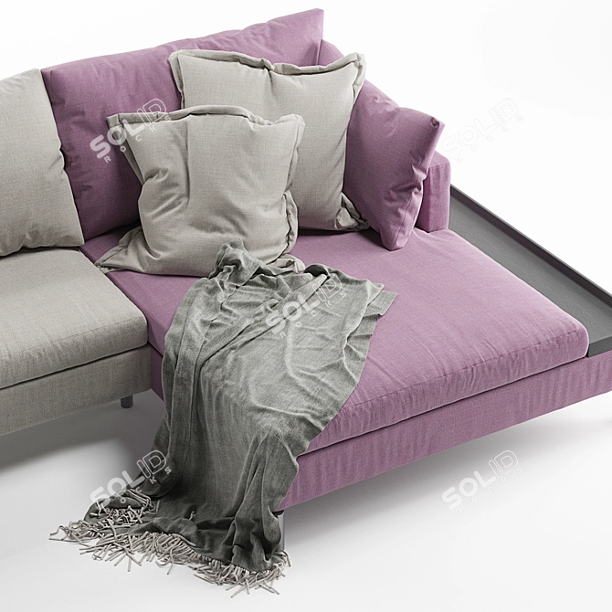 Reef Sofa by Novamobili: Modern Style & Comfort 3D model image 2