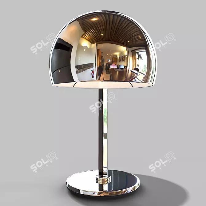 Sleek Cattelan Calimero Table Lamp 3D model image 1