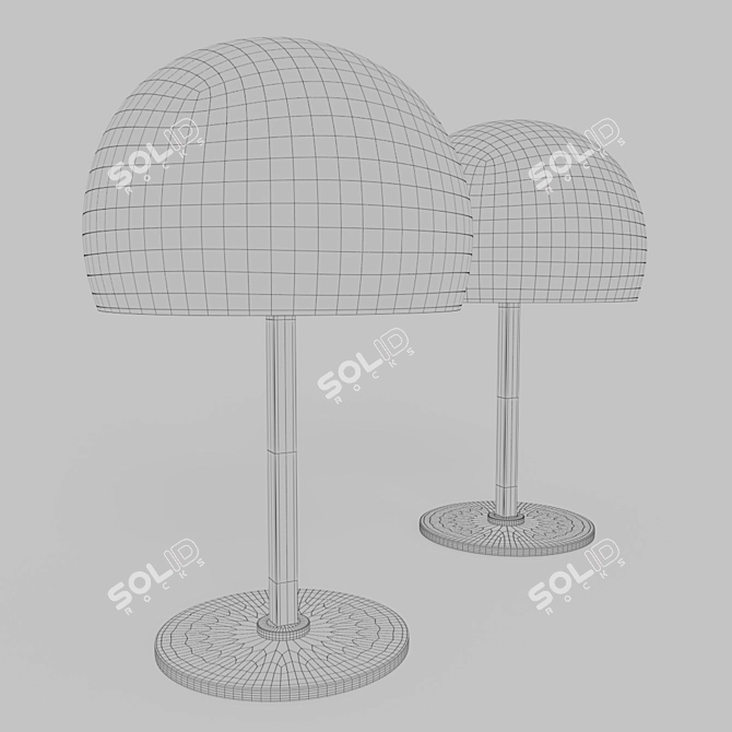 Sleek Cattelan Calimero Table Lamp 3D model image 4
