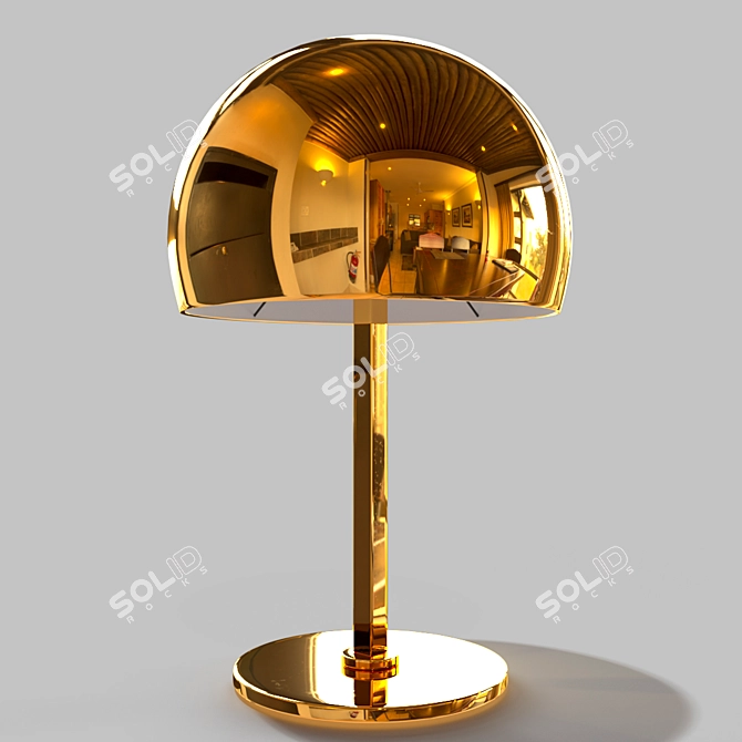 Sleek Cattelan Calimero Table Lamp 3D model image 5