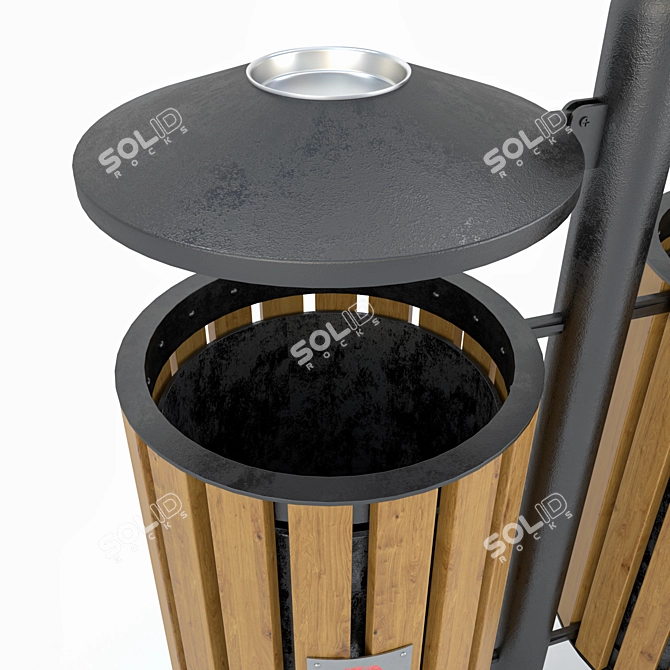 Extera Trash Bin 3D model image 4