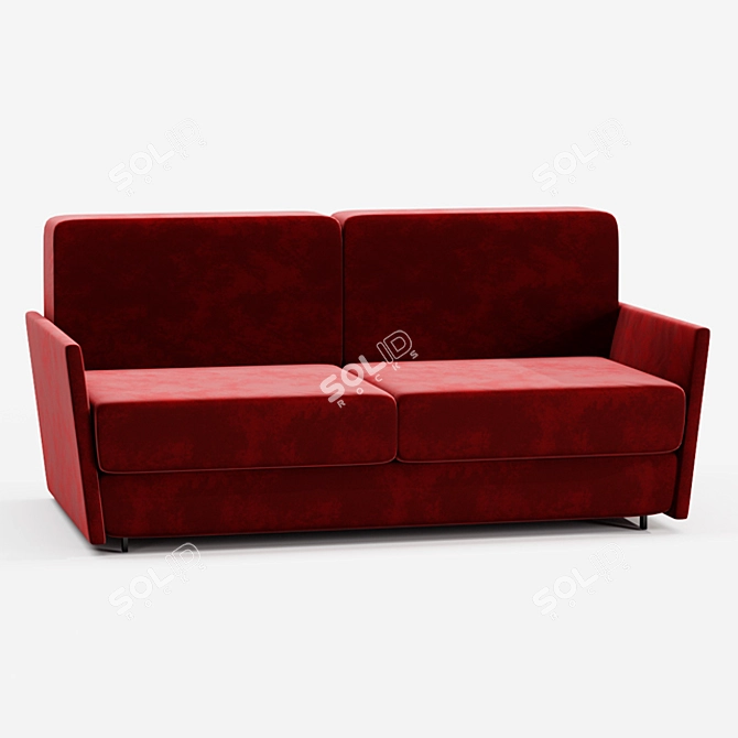 Chicago Sofa: Stylish Comfort! 3D model image 1