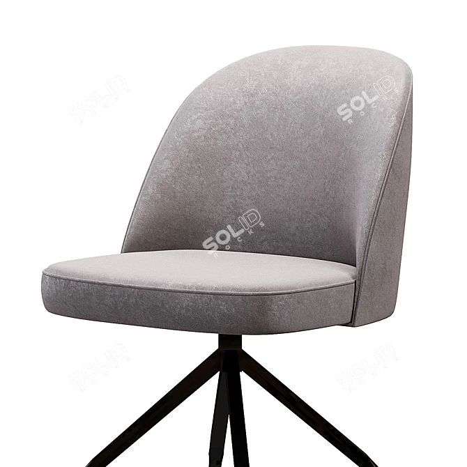 Modern ATELIER Dining Chair 3D model image 3
