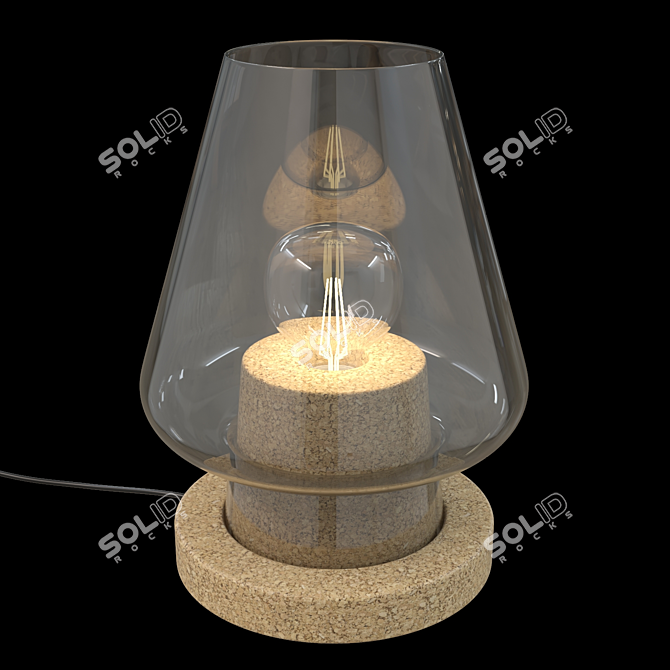 Paulmann Iben: Elegant Table Lamp 3D model image 2