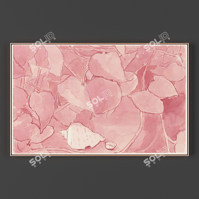 Luxury Frame Collection: 760*1200 mm, High-Res Textures 3D model image 1