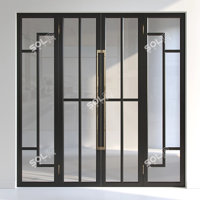 Variety of Door Materials 3D model image 3