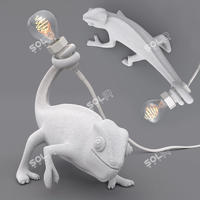 Chameleon Lamps: Versatile Lighting Solution 3D model image 1