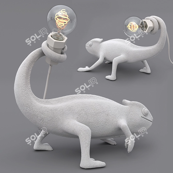 Chameleon Lamps: Versatile Lighting Solution 3D model image 2