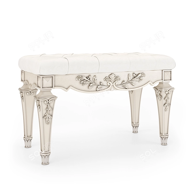 Title: Nicolet Romano Home Bench 3D model image 3