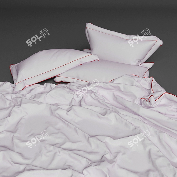 Dream Comfort Pillow Set 3D model image 2