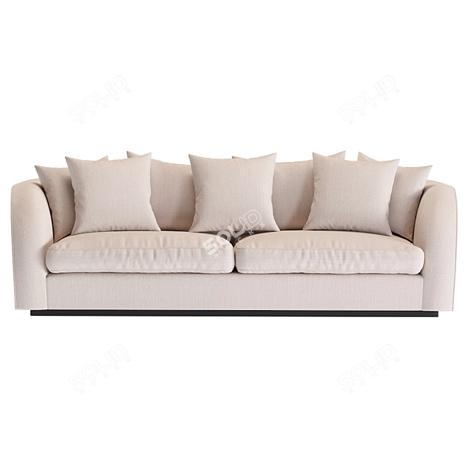 Palm Oasis Sofa 3D model image 3