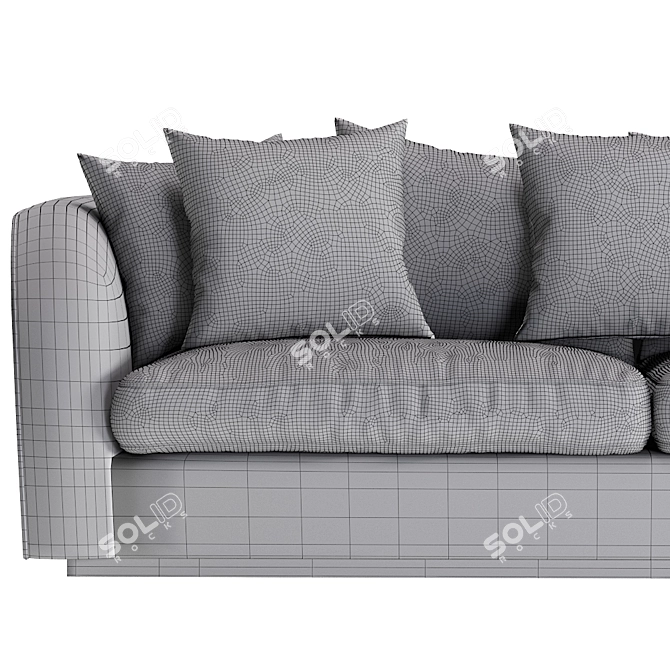 Palm Oasis Sofa 3D model image 4