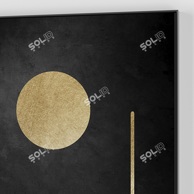 Abstract Frames Collection: 1200*850 mm (2 Frames) 3D model image 3