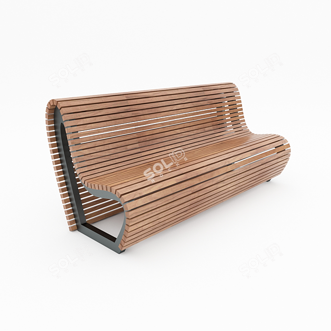 3D Max and V-Ray Next Bench 3D model image 1