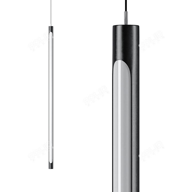 Skandi Minimal Pendant 3D model image 4