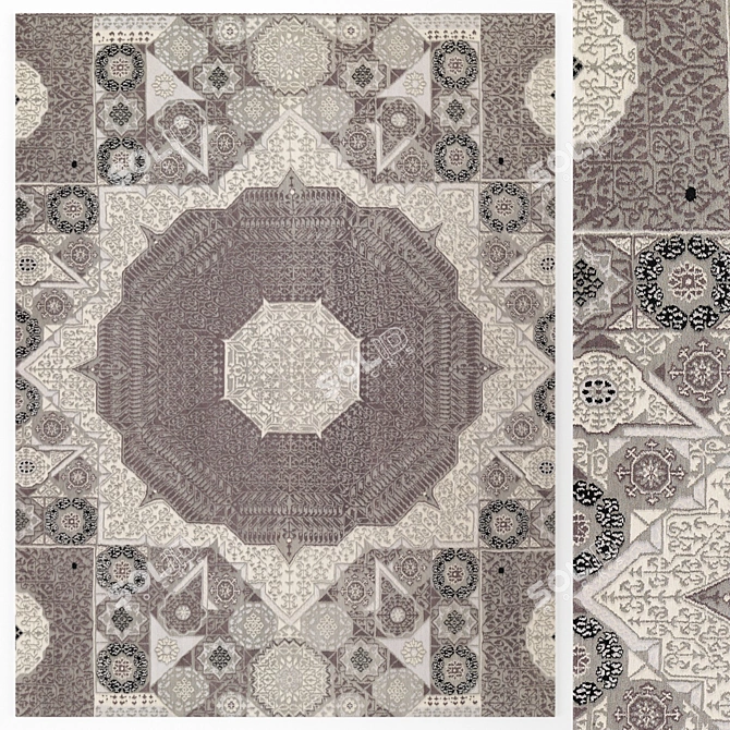 Atelier Pfister Altreu Rug 3D model image 1