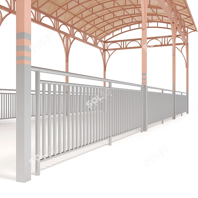 Versatile Carport: Protect & Park 3D model image 4