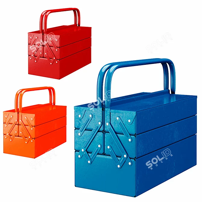 3-Layer Toolbox: 3ds Max, FBX, Textures, Materials & Corona Renderer 3D model image 2