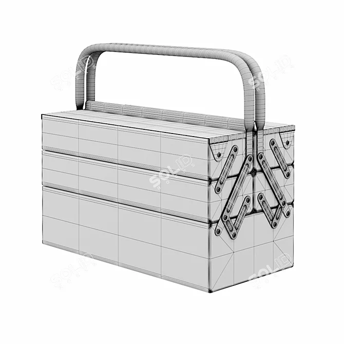 3-Layer Toolbox: 3ds Max, FBX, Textures, Materials & Corona Renderer 3D model image 3