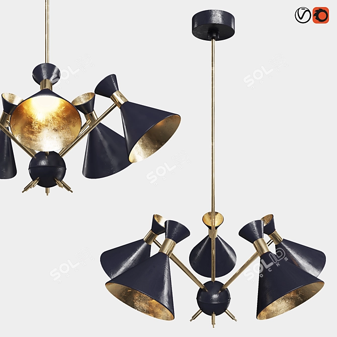 2015 Light005 40x94x52 Vray 3D model image 5