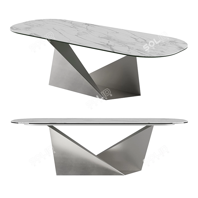 Urbanfun Foldable Table 3D model image 1