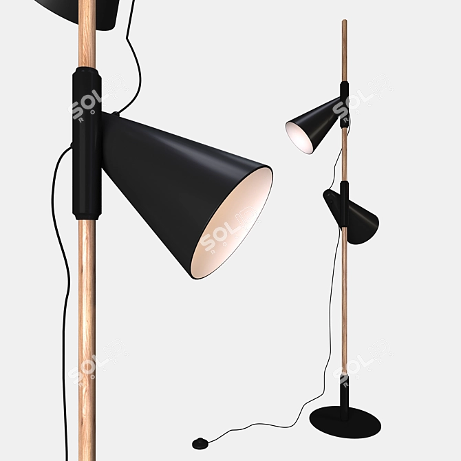 BoConcept Cone Floor Lamp 3D model image 1