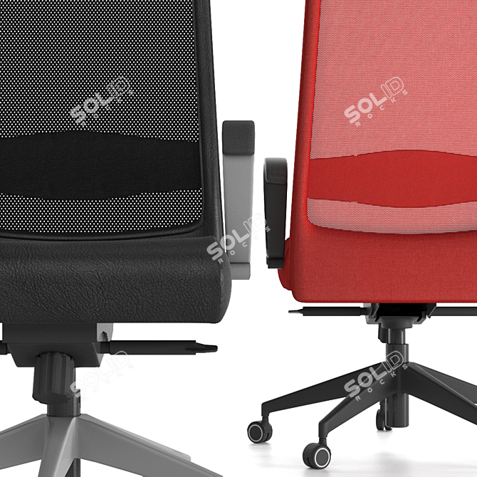 ErgoLux Markus: Ultimate Comfort Recliner 3D model image 3