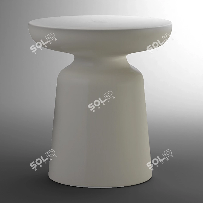 Sleek Martini Side Table: Stylish and Versatile 3D model image 2