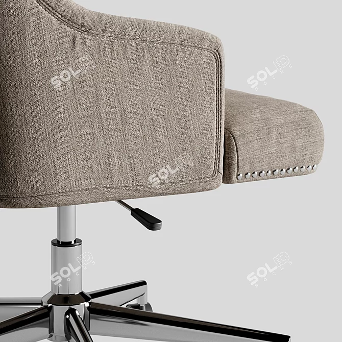 Serta Leighton Home Office Chair 3D model image 3