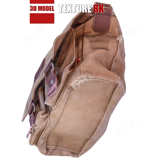 High Resolution Photogrammetry Bag 3D model image 2