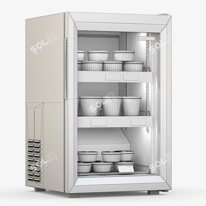 Luxury Caviar Cooler 3D model image 2